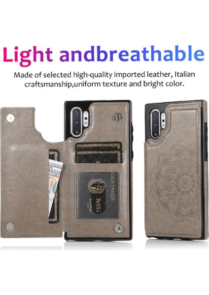 Samsung Galaxy Not 10 Için Kart Tutucu Kılıf ile Cüzdan Artı Kabartmalı Flip (Yurt Dışından) indirimleri