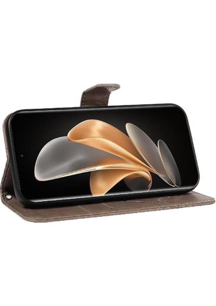 Vıvo V29 5g Için Flip Case Kredi Kartı Yuvası ile Ayrılabilir El Kayışı Yüksek (Yurt Dışından)