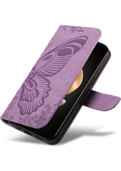 Vıvo V29 5g Için Flip Case Kredi Kartı Yuvası ile Ayrılabilir El Kayışı Yüksek (Yurt Dışından)