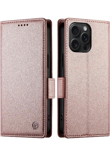 IPhone 15 Için Flip Case Pro Max Flip Cüzdan Günlük Kullanım Kart Yuvaları Iş (Yurt Dışından)