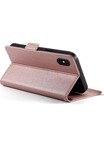 Mays Shop IPhone x Için Flip Case/xs Cüzdan Flip Kart Yuvaları Iş Günlük Kullanım (Yurt Dışından)