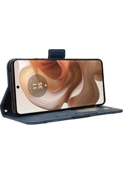 Motorola Moto X50 Deri Cüzdan Kapak Manyetik Kapatma Kartı Için Kılıf (Yurt Dışından) indirimleri