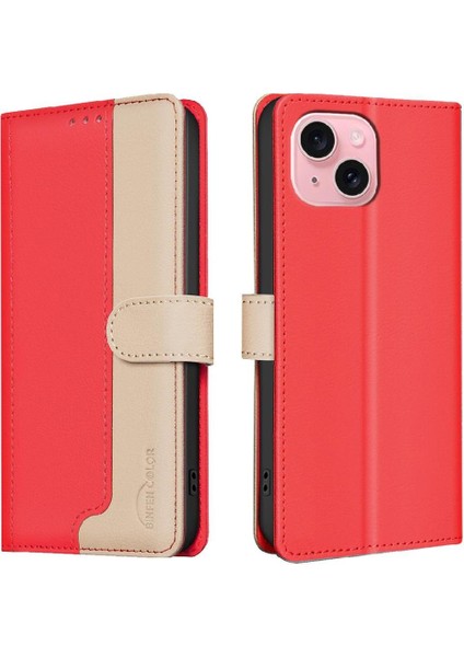 IPhone 15 Için Flip Case Artı Darbeye Dayanıklı Tpu Iç Kabuk Kart Yuvaları Tutucu (Yurt Dışından) indirimleri