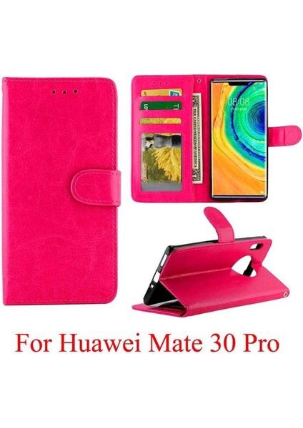 Mays Shop Huawei Mate 30 Pro Için Flip Case/mate 30 Pro 5g Kart Tutucu Kickstand Pu (Yurt Dışından)