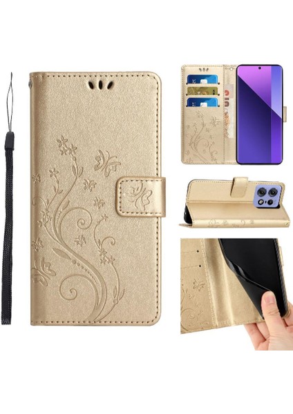 Motorola Kenar 50 Pro Manyetik Kapatma Pu Deri Bilek Kayışı Için Flip Case (Yurt Dışından)