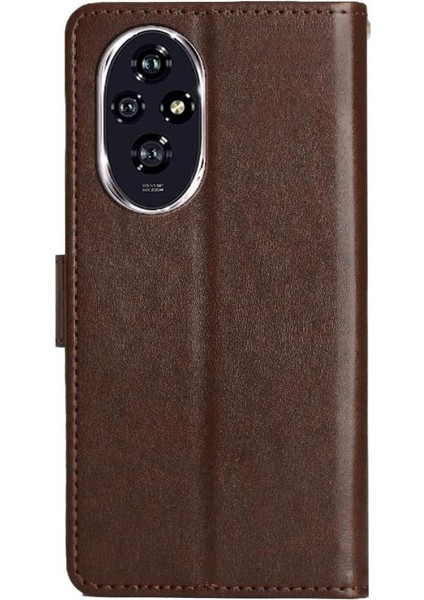 Onur Için Flip Case 200 Pro Bilek Kayışı Manyetik Kapatma Kart Tutucu Pu (Yurt Dışından) indirimleri