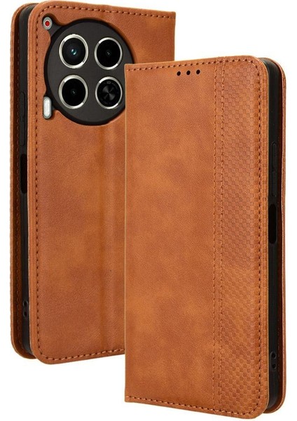 Tecno Camon 30 5g Cüzdan Manyetik Kapatma Pu Deri Için Kılıf (Yurt Dışından) fırsatları
