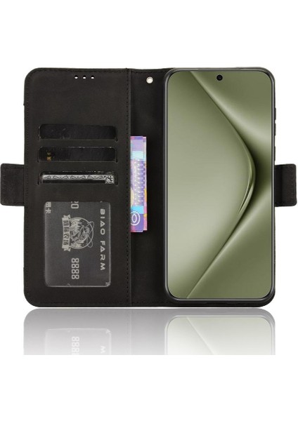 Huawei Pura 70 Pro/pro Artı Manyetik Kapatma Deri Cüzdan Kartı (Yurt Dışından)