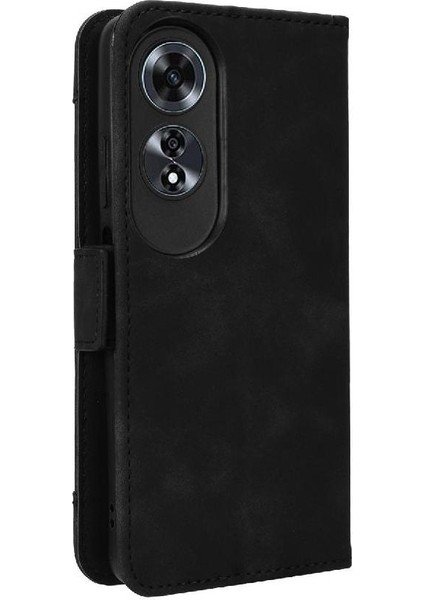 Oppo A60 4g Deri Cüzdan Kapak Için Kılıf Manyetik Kapatma Ayarlanabilir (Yurt Dışından) modelleri