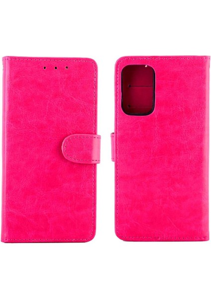Oppo A16 Darbeye Kickstand Kart Tutucu Manyetik Kapatma Için Flip Case (Yurt Dışından)