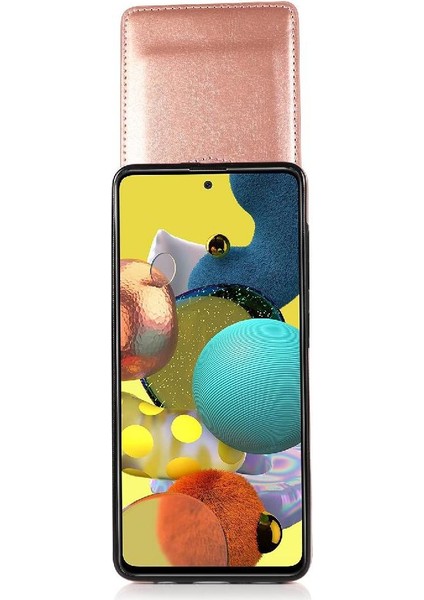 Samsung Galaxy A51 4g Kart Tutucu Premium Deri Toka ile Uyumlu (Yurt Dışından) modelleri