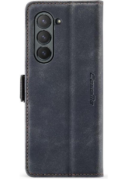 Samsung Galaxy Z Için Flip Case Fold 6 5g Kılıf Kart Yuvası Kickstand Manyetik (Yurt Dışından)