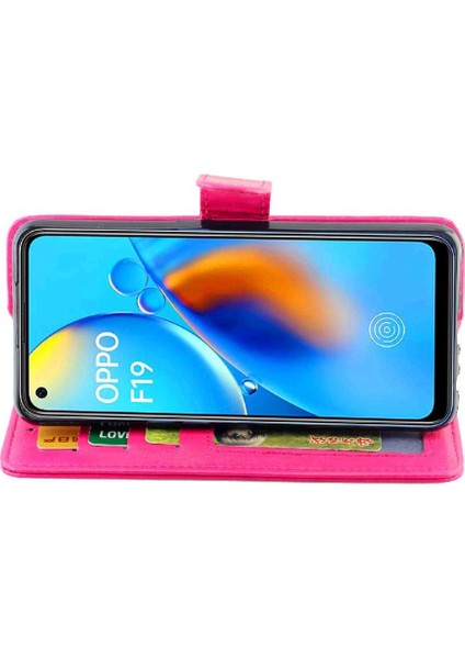 Oppo A74 Darbeye Kickstand Kart Tutucu Manyetik Kapatma Için Flip Case (Yurt Dışından)