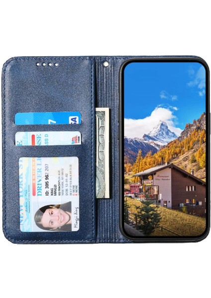 Mays Shop Samsung Galaxy A23 4g Için Flip Case/5g El Kayışı Cüzdan Standı Eşkenar Dörtgen Kullanımı (Yurt Dışından)