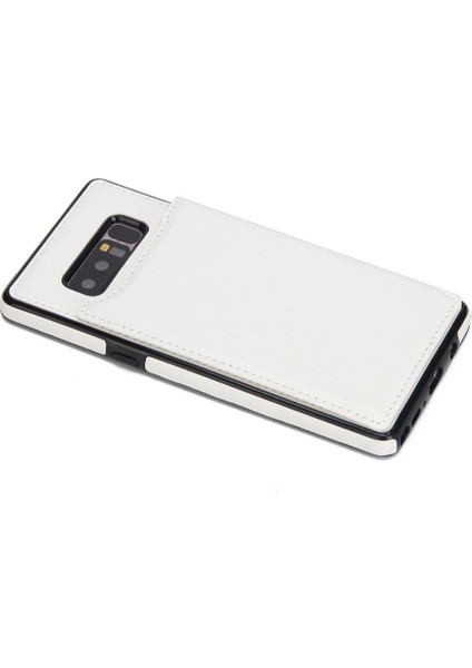 Samsung Galaxy Note8 Kickstand Kart Yuvaları ile Pu Deri Cüzdan Kılıf (Yurt Dışından)