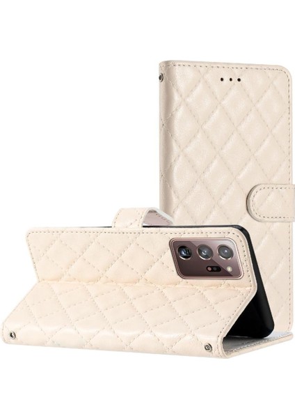 Samsung Galaxy Not 20 Için Flip Case Ultra Manyetik Folio Kickstand Kart (Yurt Dışından)