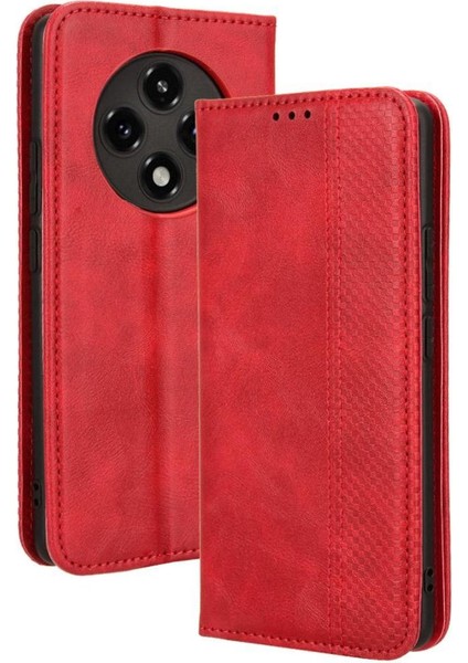 Oppo A3 Pro 5g Cüzdan Manyetik Kapatma Pu Deri Için Kılıf (Yurt Dışından)