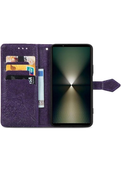 Sony Xperia 1 Vı Flip Kapak Için Flip Case Basit Iş Deri Kılıf (Yurt Dışından) fırsatları