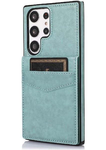 Kredi Kartı Tutucu Kılıf ile Samsung Galaxy S24 Ultra ile Uyumlu (Yurt Dışından) modelleri
