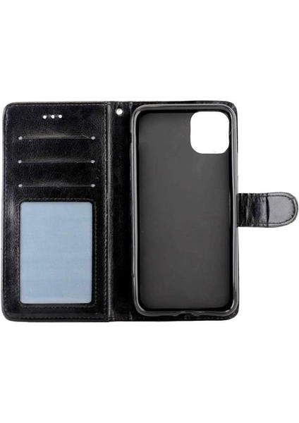 IPhone 11 Için Flip Case Pro Max Darbeye Pu Deri Kickstand Kart (Yurt Dışından) modelleri