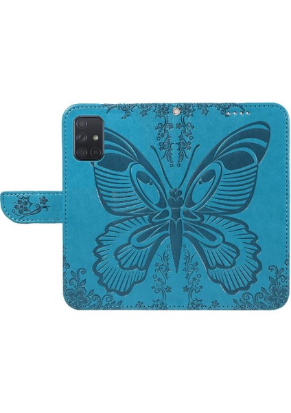 Samsung Galaxy A51 4g Için Flip Case Kredi Kartı ile Ayrılabilir El Kayışı (Yurt Dışından) indirimleri