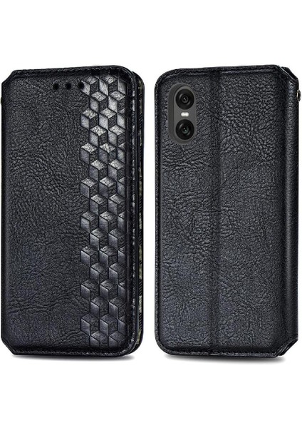 Sony Xperia 10 Vi Için Flip Case Moda Tasarımı Zarif Iş Çevirme (Yurt Dışından)