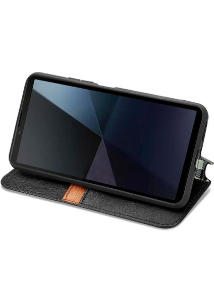 Sony Xperia 10 Vi Için Flip Case Moda Tasarımı Zarif Iş Çevirme (Yurt Dışından) modelleri