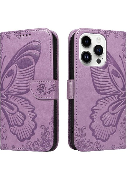 Kredi Kartı Yuvası ile IPhone 14 Pro Için Flip Case Ayrılabilir El Kayışı (Yurt Dışından) modelleri
