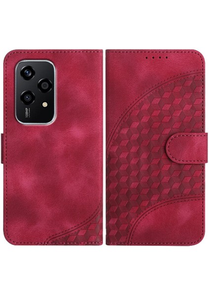 Onur Için Flip Case 200 Lite Flip Iş Darbeye Deri Kılıf Desen (Yurt Dışından)