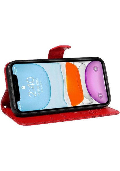 Kredi Kartı Yuvası ile IPhone 12 Mini Yüksek Kaliteli Deri Için Flip Case (Yurt Dışından) indirimleri