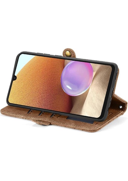 Samsung Galaxy A32 4g Için Flip Case Deri Kılıf Kapak Basit Cüzdan (Yurt Dışından) fırsatları