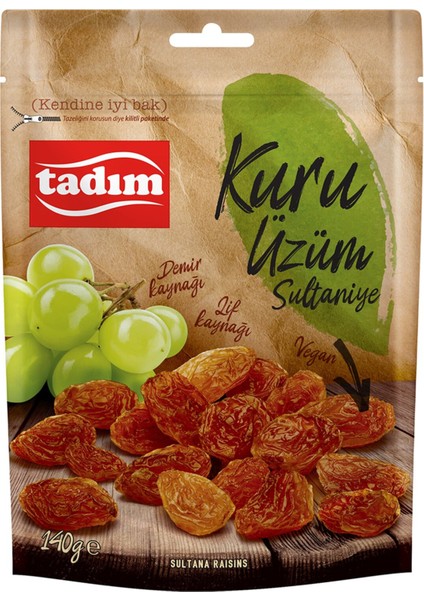 Sultaniye Kuru Üzüm 140 gr