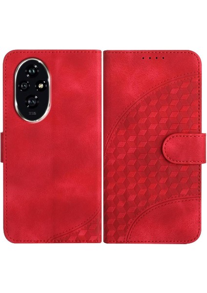 Onur Için Flip Case 200 Pro Manyetik Kart Tutucu Darbeye Deri Kılıf (Yurt Dışından)