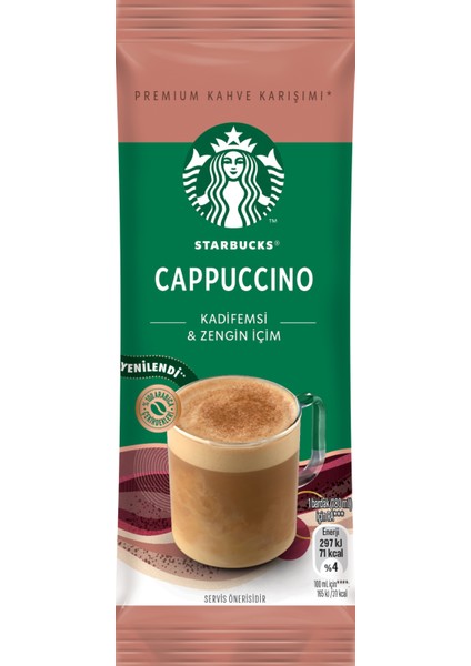 Cappuccino Granül Kahve 10'lu Paket x 14 gr