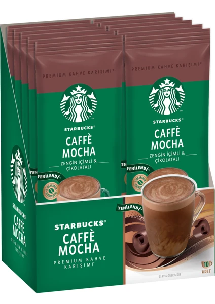 Caffe Mocha Granül Kahve 10'lu Paket x 22 gr