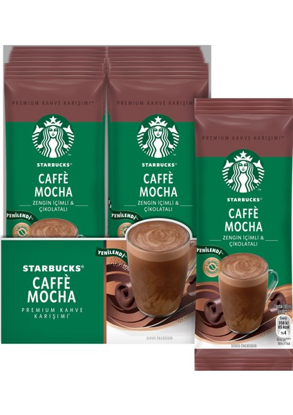 Caffe Mocha Granül Kahve 10'lu Paket x 22 gr