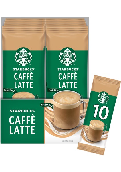 Premium Cafe Latte Serisi 10LU