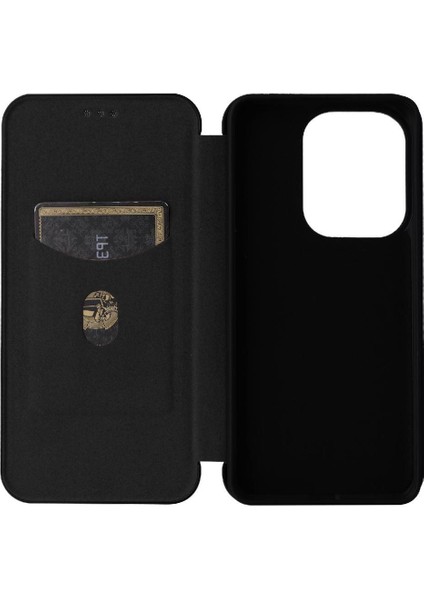Kart Sahibinin Tam ile Flip Case Xiaomi Poco F6 Deri Folio Flip Case (Yurt Dışından)