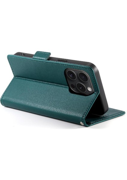 IPhone 15 Için Flip Case Pro Kart Yuvaları Iş Günlük Kullanım Cüzdan Flip (Yurt Dışından) modelleri