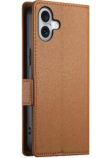 IPhone 16 Için Flip Case Artı Günlük Kullanım Flip Kartvizit Yuvaları Cüzdan (Yurt Dışından) fırsatları