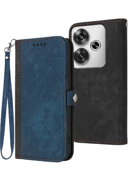 Xiaomi Poco F6 Flip Kart Yuvası Standı Pu Deri ile Folio Kitap (Yurt Dışından)