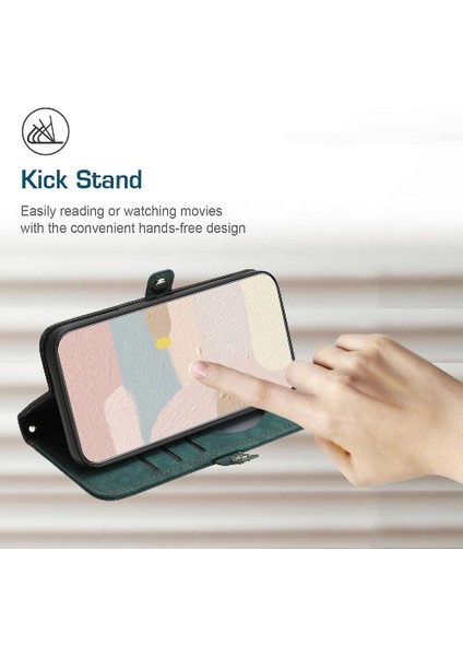 Xiaomi Poco F6 Flip Kart Yuvası Standı Pu Deri ile Folio Kitap (Yurt Dışından)