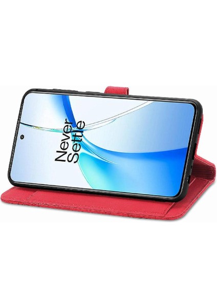 Mays Shop Oneplus Nord Ce4 Çok Renkli Flip Fermuar Tarzı Cüzdan Yuvası Için Flip Case (Yurt Dışından)