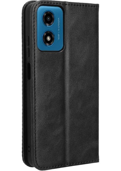 Motorola Moto G24/G24 Güç Cüzdan Manyetik Kapatma Pu Deri Kılıf (Yurt Dışından) fırsatları