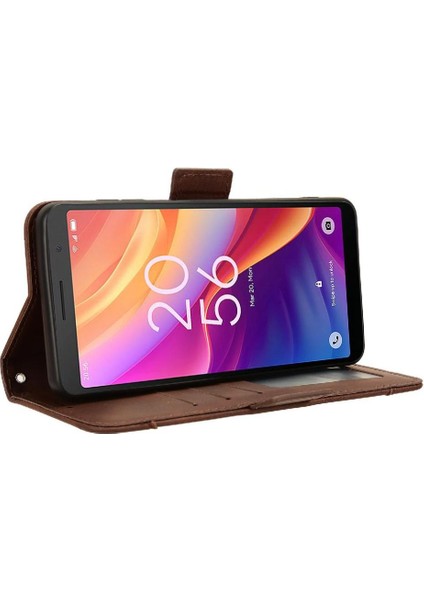 Tcl 501 4g Ayarlanabilir Ayrılabilir Kart Tutucu Deri Cüzdan Kapak Için Kılıf (Yurt Dışından) indirimleri