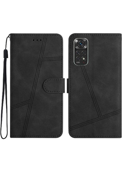 Xiaomi Redmi Not 11 Için Flip Case 4g Tam Koruma Kartı Yuvaları Tutucu Pu (Yurt Dışından)