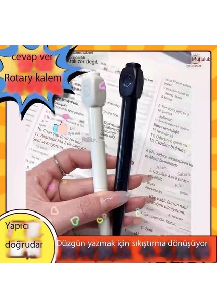 Döner Kalem Dekompresyon Döner Kalem Jel Kalem Abcd Seçimi Artefakt Tükenmez Kalem (Yurt Dışından)