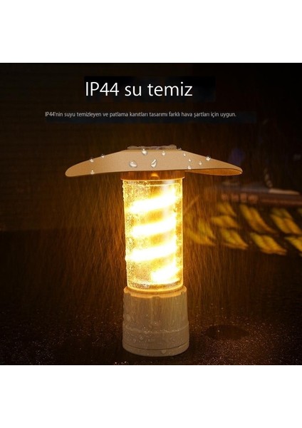 LED El Feneri Durak Dış Aydınlatma Taşınabilir Çadır Işığı (Yurt Dışından)