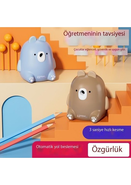 Çocuk Ayı Ofis Kalemtıraş Ilköğretim Okulu Kalemtıraş El Kranklı Kalemtıraş (Yurt Dışından)