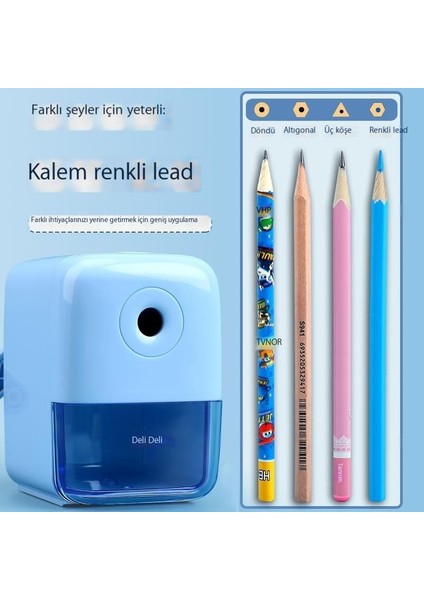 Ilkokul Öğrencileri Için Otomatik Kurşun Beslemeli Kalemtıraş Elle Kranklanan Kalemtıraş (Yurt Dışından) modelleri